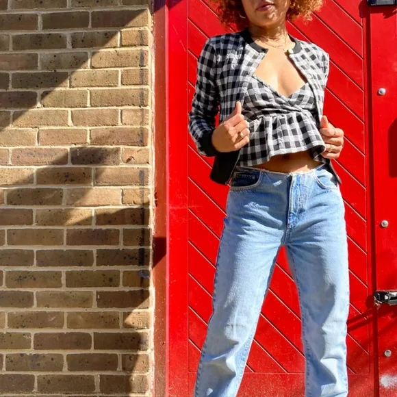 🆕️ River Island Gingham Cami & Cardi Set - Picture 3 of 3